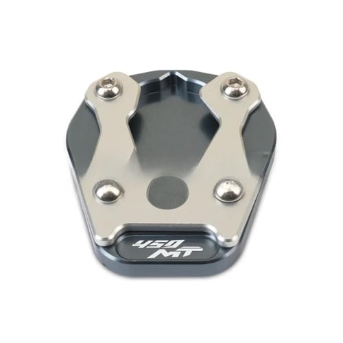 Support de béquille 450MT : pad d'extension antidérapant en alu CNC 24-25