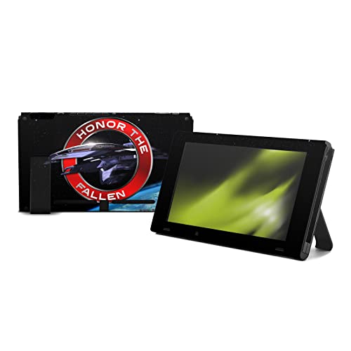 Skin Nintendo Switch Mass Effect Solution Anti-Traces Autocollant Vinyle Dock
