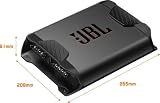 JBL Koncert A652 2-kanałowy wzmacniacz samochodowy klasy AB - wzmacniacz mocy samochodu z 2 x 65 W RMS - 2 lub 1 kanał: 500 W szczyt dla 2 głośników samochodowych lub 1 subwoofera z 170 W RMS