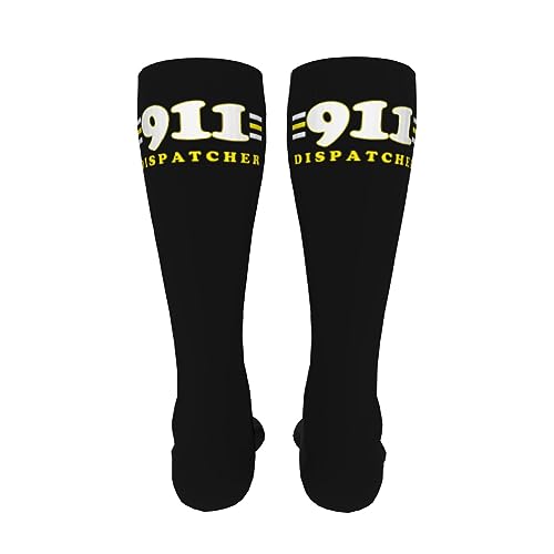 911 Dispatcher Knee High Socks For Women Long Tube Socks Athletic Compression Socks Unisex High Socks Girls4