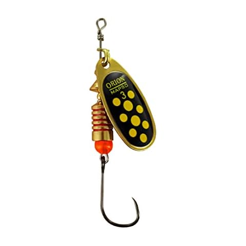 MAPSO - 5 Cucharillas de Pesca ORIÓN-3 ONA 6,50 GMS. ANZ. Simple sin Muerte Cover