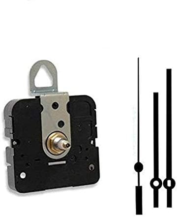 Takane Quartz Clock Movement Mechanism with 4" Straight Hands, U.S.A. Made (5/16" Threaded Shaft for dials up to 1/8" Thick)