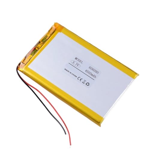 Batería 606090 3,7 V 5000 mAh Recargable para Reemplazo de Baterías Lipo 2w