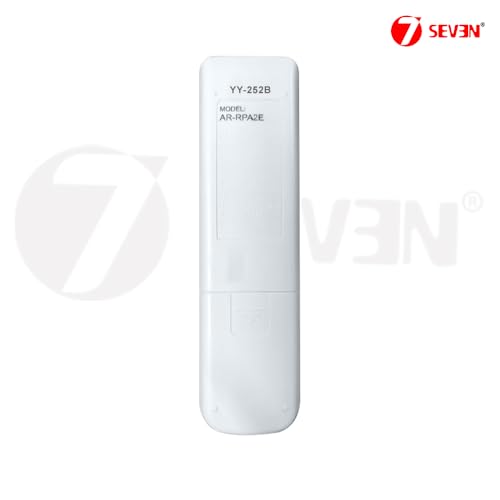 Image of 7SEVEN Compatible with O General AC Remote Control AR-RPA2E Model 252B Fit for Split & Window 1 | 1.5 | 2 Ton Air Conditioner Remote - Match Remote Keys Exactly to Replicate Genuine Remote Function