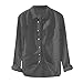 Meggsnle Maglietta funzionale da uomo, estiva, a maniche corte, traspirante, oversize, top a maniche corte, taglia unica, alla moda, slim fit, grigio scuro, XXXL