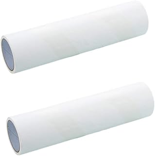 Healeved 2 Pçs Rolo Portátil Removedor De Fiapos Rolo De Roupas Rolo De Pelúcia Para Animais De Estimação Papel De Rolo Pegajoso Refil De Rolo De Fiapos Pegajoso Recargas De Remoção De