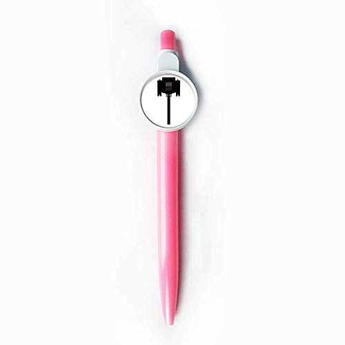 Stylo à bille rétractable bleu DIYthinker 2 en 1 avec embout tactile pour smartphone