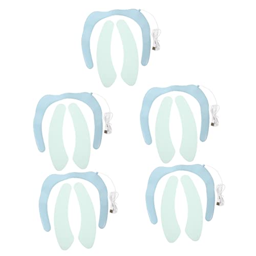 DOITOOL 5Pcs Beheizbarer Toilettensitz Wärmender Toilettensitz Toilettensitze Beheizbares Toilettensitzkissen Beheizbares Toilettensitzkissenbezug Toilettensitzwärmer Kissenkissen Winter