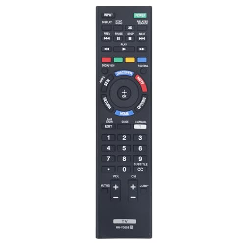 Télécommande de rechange RM-YD099 pour téléviseur Sony KDL-65W950B et série W