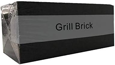 GOODSELL Grill Cleaning Brick, Grilling Stone Cleaner, Descalig BBQ Block Construction, Removes Encrusted Greases, Stains Reidues, Dirt Ect.-8"x 4"x 3 1/2"-by LP Supply