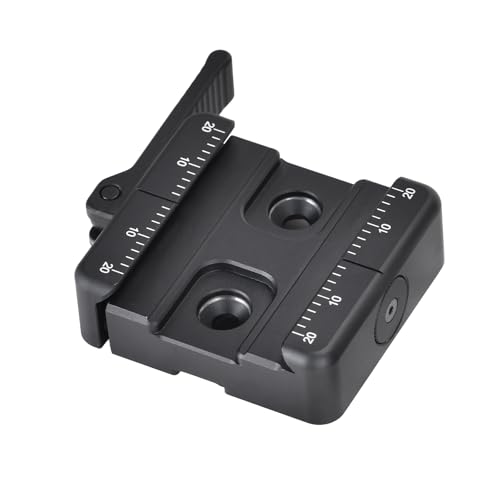 SUNWAY 50mm Arca Swiss Lever Clamp for Tripods and A.R.M.S 17S Bipods