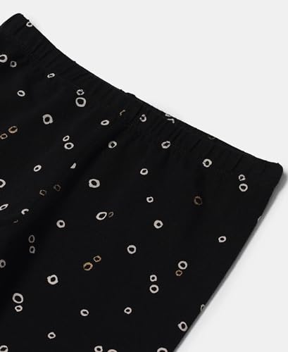Image of Jockey UG08 Girl's Super Combed Cotton Elastane Stretch Slim Fit High Rise Leggings (Prints May Vary)