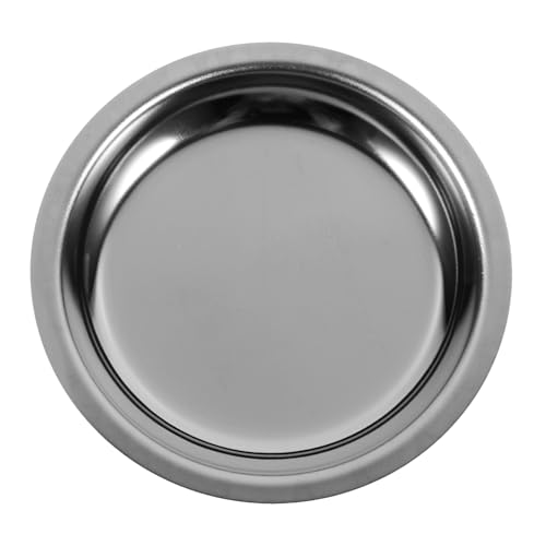 BESTYASH Round Stainless Steel Tea Bag Coaster Drinks Coaster for Tea for Home Restaurant Tea Use Decorative and present