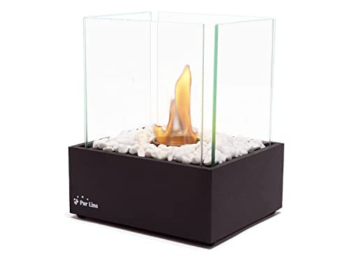PUR LINE NYMPHA Biochimenea de sobremesa cuadrada Portátil para I...