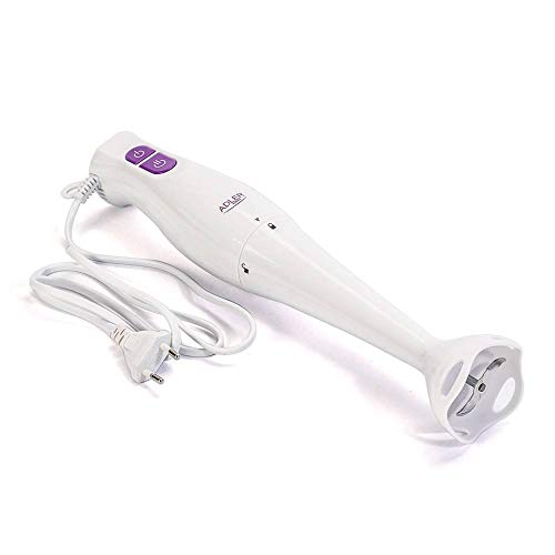 Adler AD 4609 Batidora de Mano Ergonómica, Cuchillas de Acero Inoxidable, 200W