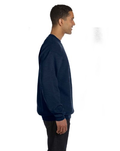 Champion Eco 9 oz. Crew, XL, NAVY HEATHER3