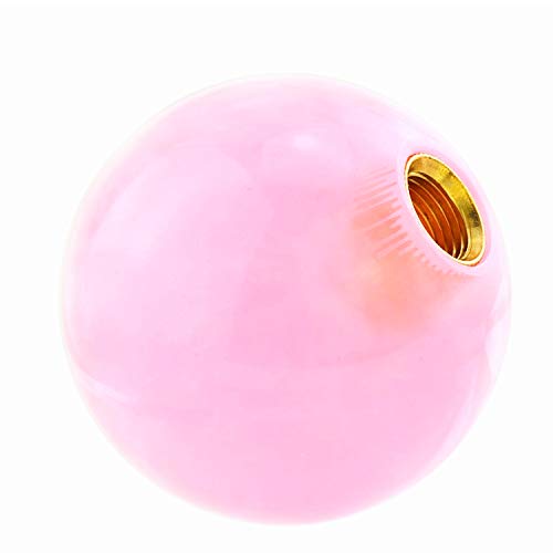 Abfer シフトハンドル 樹脂 ボール形状 車変速用 ギアスティックレバーシフターノブ 自動手動車両汎用 カー用