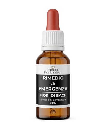 Farmacia Formica Rimedio Di Emergenza Gocce 30 Ml, Fiori Di Bach Per Ansia E Stress, Gocce Anti Stress, 5 Essenze Originali Dr. Bach Senza Alcol, Equilibrio Emotivo Per Adulti E Bambini-image