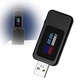 電流電圧チェッカー USB電流電圧チェッカー 電流でんあつ計 電力チェッカー USB電流でんあつテスター 電力容量テスターDC 4-30V でんあつ電流チェッカー 0-5A コンパクトでポータブル