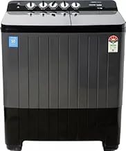 Voltas Beko, A Tata Product 12 Kg 5 Star Semi-Automatic Top Loading Washing Machine (WTT120UPA/BKSSDG5GTDA, Black, Pulsator Wash Method)
