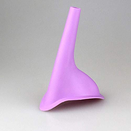 Yevison Mictório feminino de silicone flexível de qualidade premium urinol feminino para viagem Pink