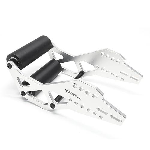 Wheelie Bar ajustable Losi LMT pieza aluminio 7075 Treal plata