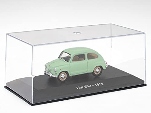 OPO 10 - Car 1/43 compatible with FIAT 600 1959 (CC108), Green, Medium - Image 2