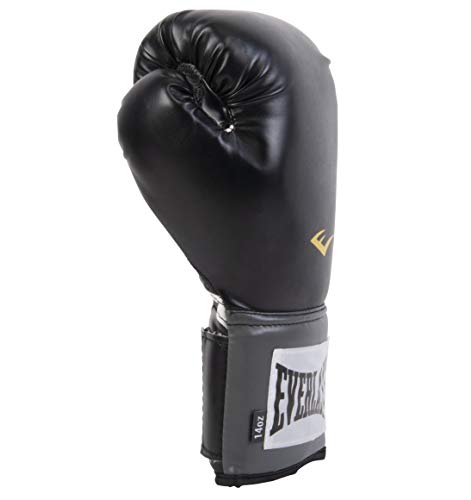Everlast Pro Style Training Gloves (Black, 12 oz.)