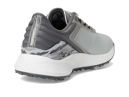 Image of Callaway Mens Coronado v4 Golf Shoes Grey /Charcoal 14 Medium | Waterproof opti-dri Microfiber Leather, ForgedFoam Midsole, 7 Spike TPU Fusion-Lite Outsole,Removable Tour Flex Pro Cleats