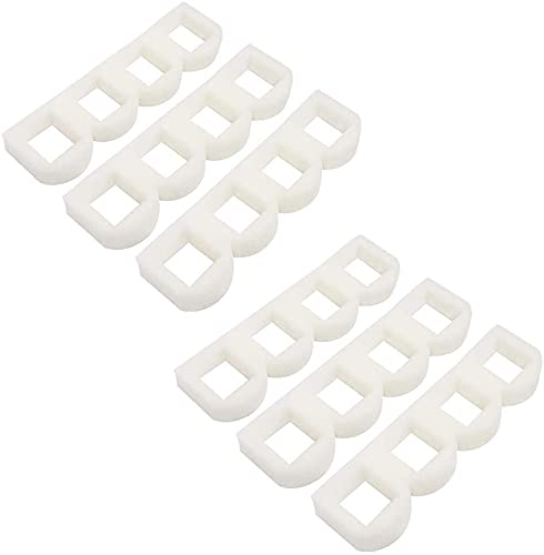 Refil de Espuma para Fonte de Água para Gatos ITidyHome Compatível com Drinkwell Stainless Steel 360, Lotus, Avalon e Pagoda, Pacote com 24