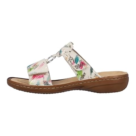Rieker Festival Off White Casual Mules Cover