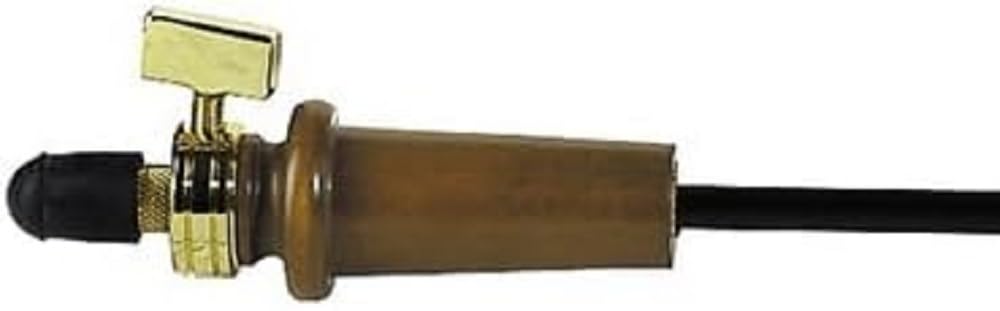 Weisshaar 972001 Cello Spike, Length 52 cm, Carbon Rod Diameter 8 mm, brown/black