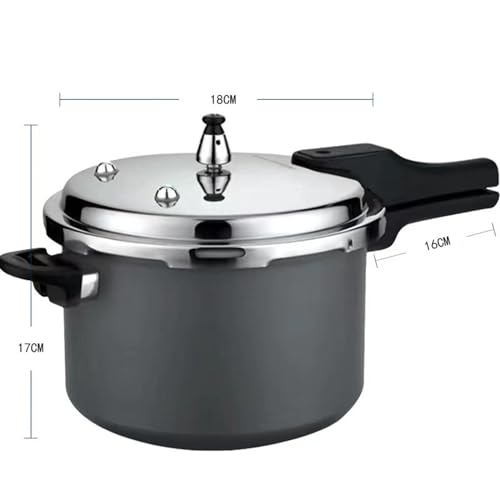 Olla a presión de aluminio compatible con estufa miniatura 3