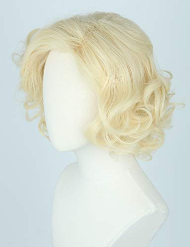 Perruque blonde courte pour incarner vos héros de cosplay à Halloween