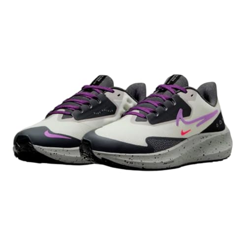 Nike Nike Air Zoom Pegasus Shield Women's Shoes Light Bone/Vivd Purple-Cobblestone DO7626-003 Size 8