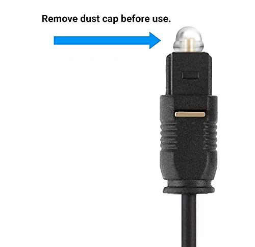 DIYTECH Toslink Keystone Jack, Female to Female SPDIF Coupler, Includes Optical Audio Cable, White (2 Pack)