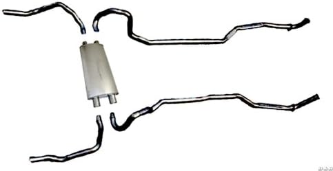 Camaro Dual Exhaust System with Transverse Muffler Z-28 1970 1971 1972 1973 1974