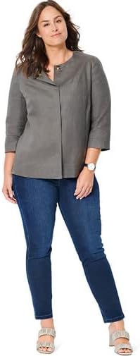 Burda Style X06034BURDA Misses' Collarless Coat and Jacket Sewing Pattern Packet, Design Code B6034, Sizes 18-28 (44-54)