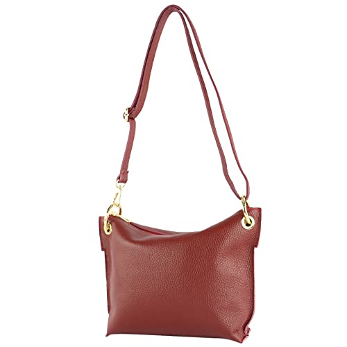 T243 / T252 women's leather shoulder bag, evening bag handmade in Italy2
