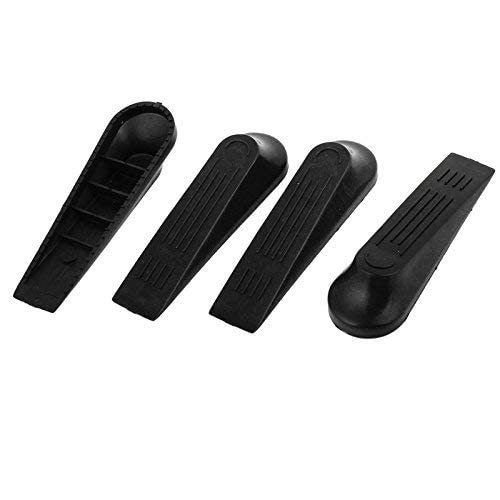 CELLEBII® Plastic Door Stops Non-Slip Black Door Buffers for Office Home Baby Safe Floor Door Stopper (B0BCQQPL5V) Amazon Price History, Amazon Price Tracker