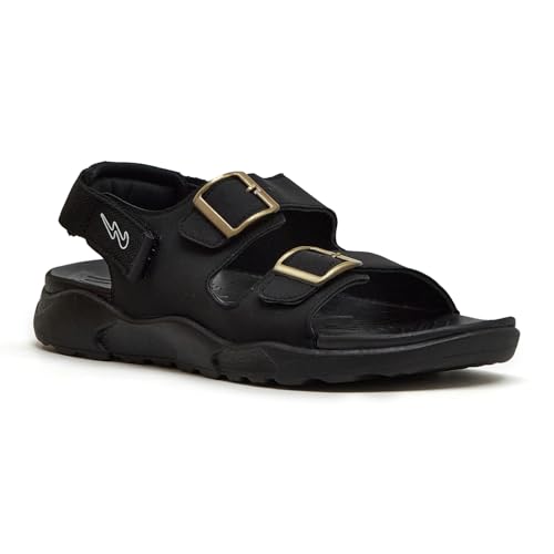 Image of Campus Men's GC-22164 BLK Sandal - 7UK /India 1Pair