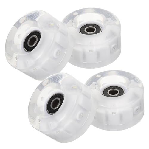 Roues lumineuses Kombiuda pour patins roulettes pour rouler en sécurité nuit extérieur