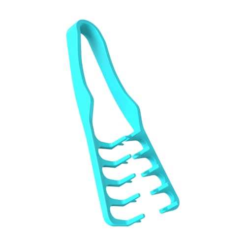 Pettine per capelli con pinza per sollevamento delle radici, pettine a denti larghi per ricci Pettini volumizzanti per acconciature a denti larghi