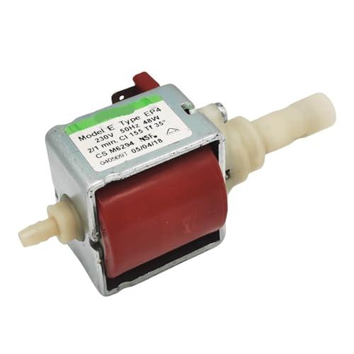 蠕動性ポンプ 48W電磁プランジャーウォーターポンプコーヒーマシンセルフプライミングソレノイドポンプ高圧フロー