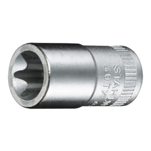 Image of Stahlwille STW40TXE6 1/4-Inch Drive E6 5.7mm Outside Torx Socket - Silver