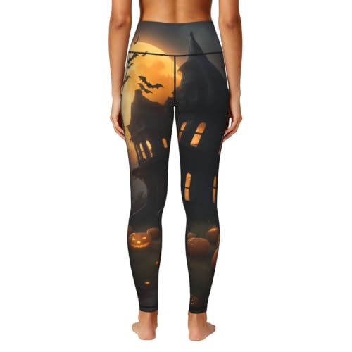 Conjunto Happy-Halloween para ejercicio y uso diario cómodo de mujer 4