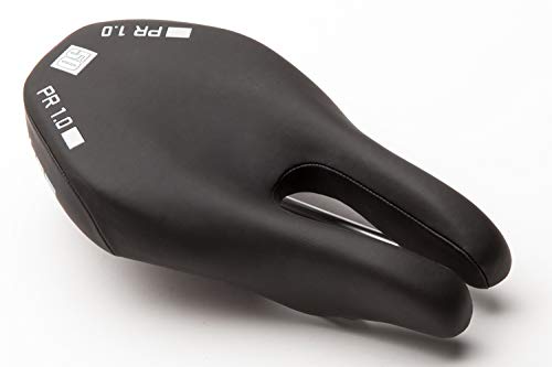 Ism Pr 1.0 Saddle, Road Triathlon Mountain Bike Seat Foam Padding Bundle With A Lumintrail Keychain Light #TOP2