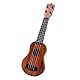 Kindergitarren, Ukulele Kinder, Mini Gitarre für Kinder, mit 4 Verstellbaren Seiten, Kleine Gitarren, Ukulele Gitarre Spielzeug für Kleinkinder, Anfänger (44cm Pfirsichholzfarbe)