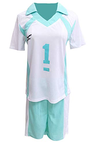 Fortunezone Haikyuu!! Oikawa Tooru Cosplay Aoba Johsai High School Uniform Gymnasium Uniform Camiseta Short Set S