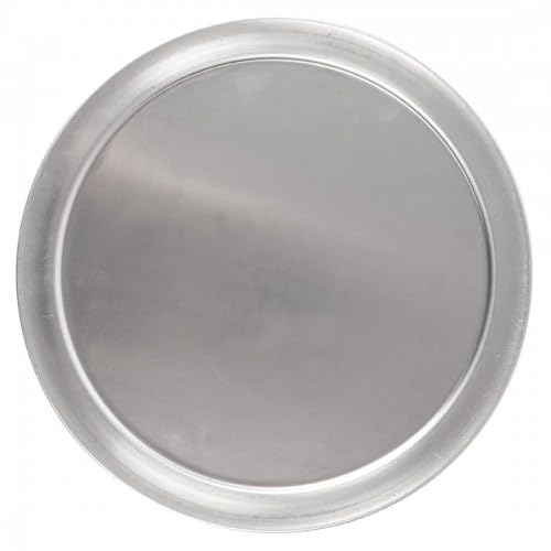 Aluminium Pizza Tray – 35.5cm (14 Inch) Diameter, 0.8cm Deep – Heavy-Duty Round Pizza Baking Pan for Oven, Restaurant, or Home Use